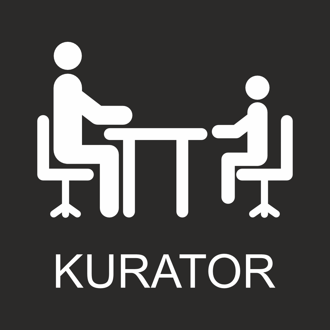Taktil skylt- Kurator