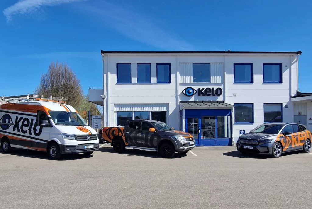 kelo-skyltfabrik-angelholm Kelo Ängelholm AB - skyltfabrik med fordonsdekor på Metallgatan i Ängelholm